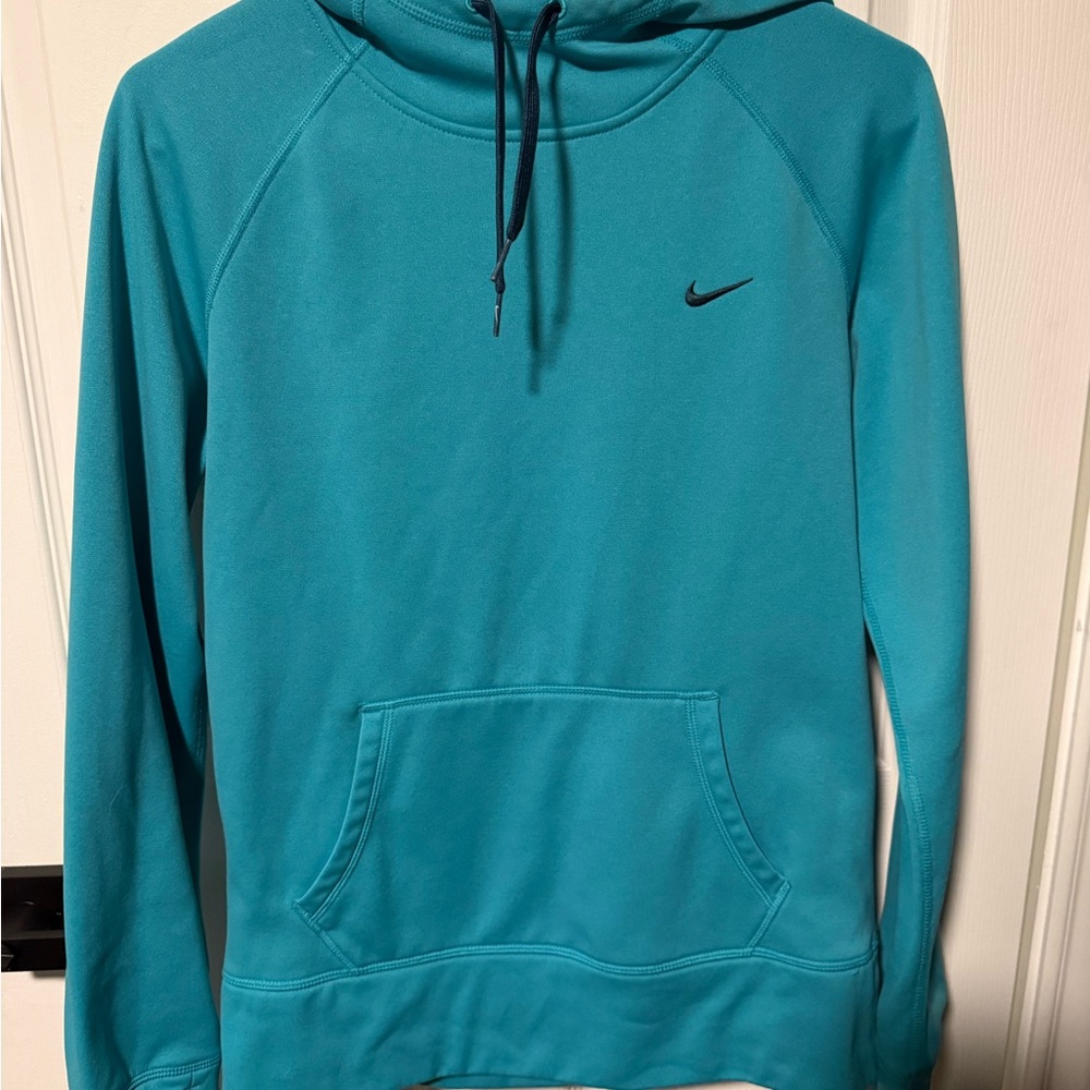 Nike Aqua Blue Pullover Hoodie